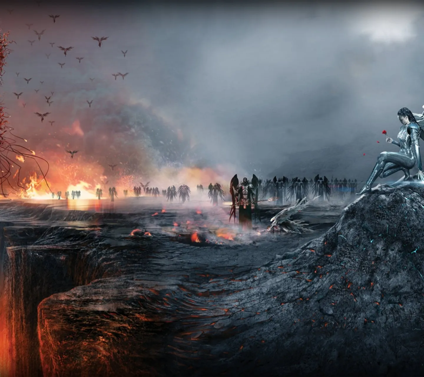 关于血战场上酣畅淋漓，胜负将近尘埃落定的信息