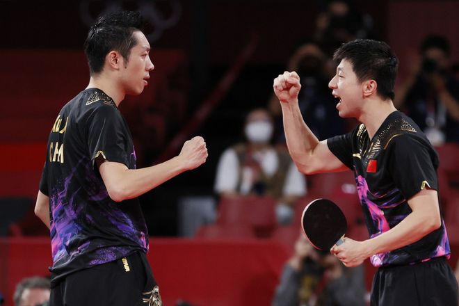 瑞典队险胜德国队，许昕带队取胜